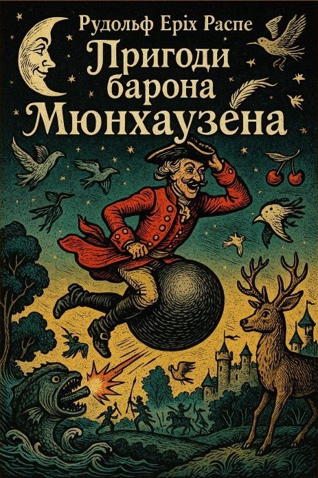 Пригоди барона Мюнхаузена - Рудольф Еріх Распе
