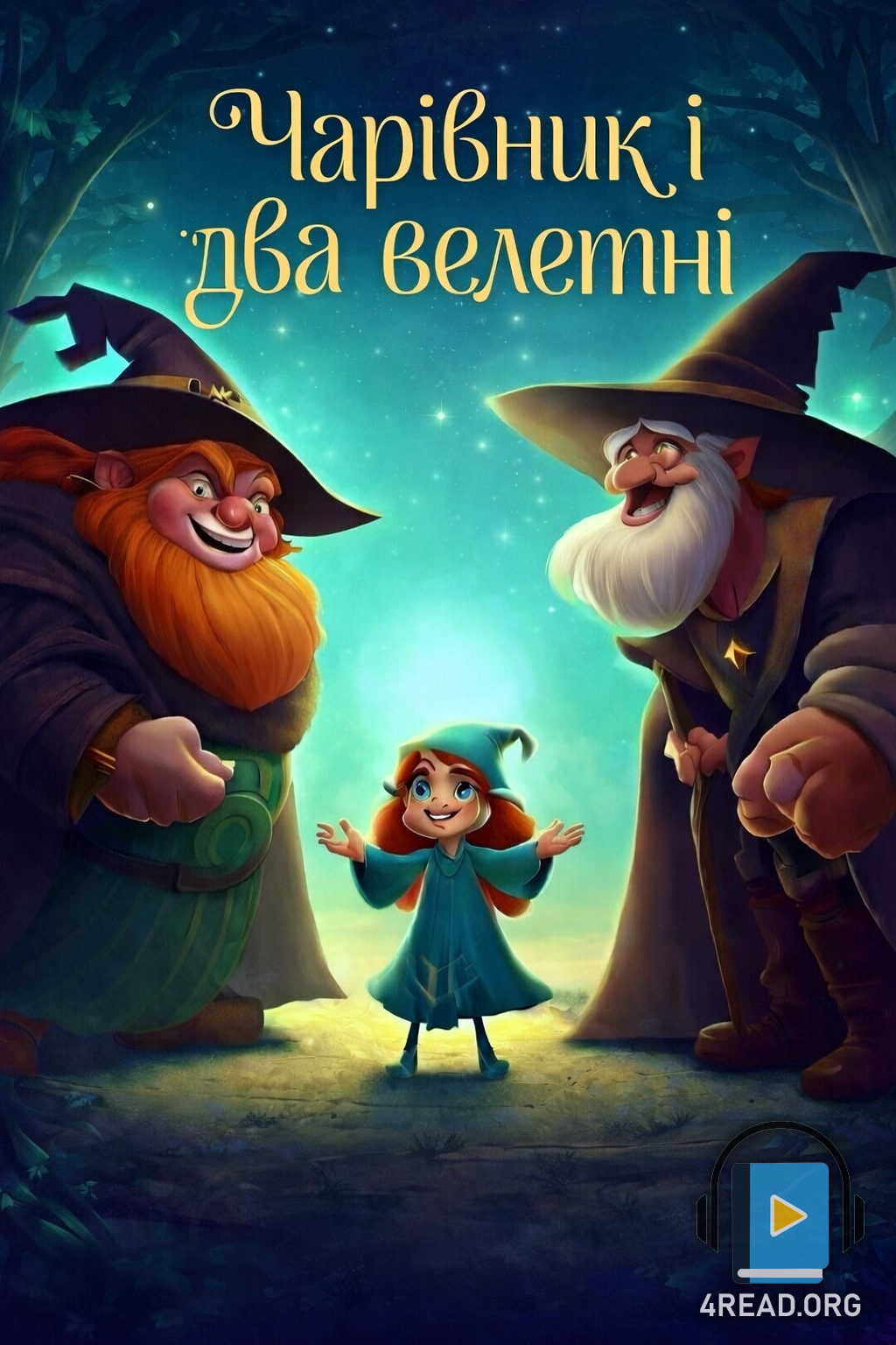 Чарівник і два велетні - Австралійська народна казка